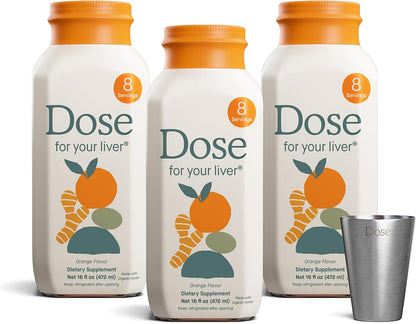 Dose for Your Liver Cleanse Detox & Repair, 16oz Bottle