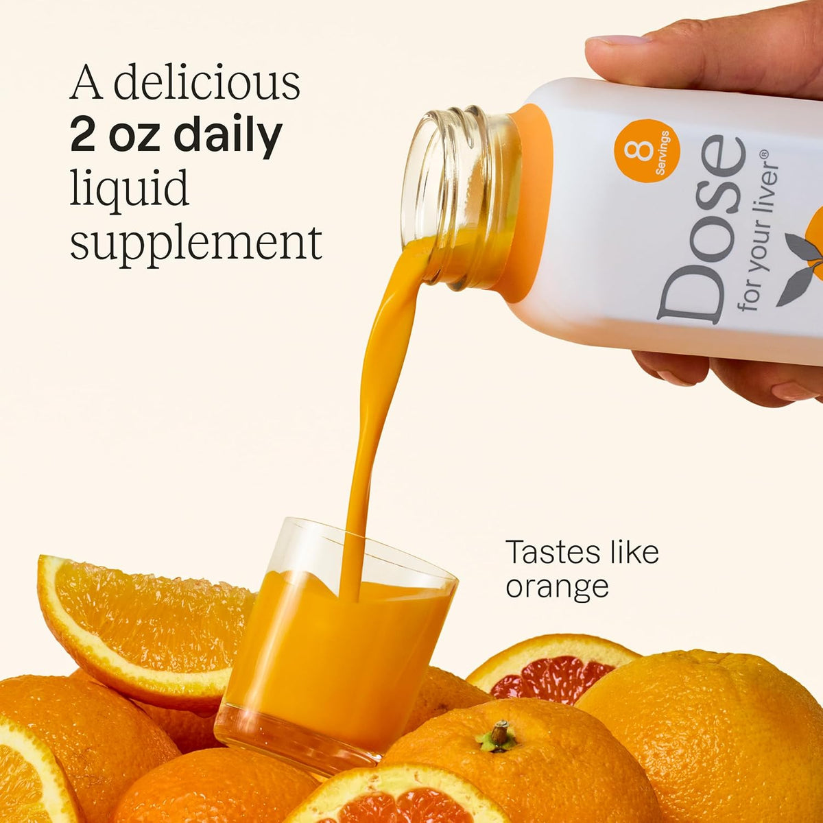 Dose for Your Liver Cleanse Detox & Repair, 16oz Bottle